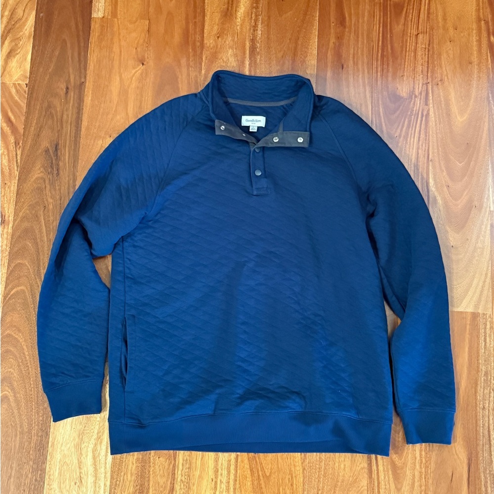 Goodfellow & CO 1/4 ZIP - Navy